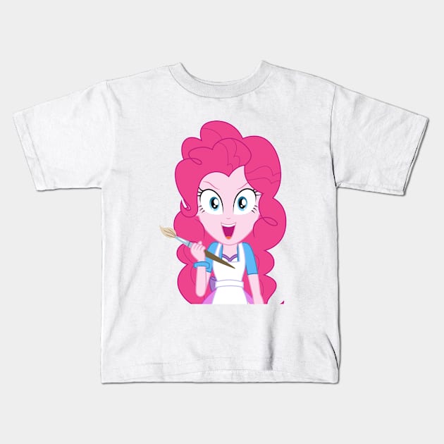 The Art of Pinkie Pie 2 Kids T-Shirt by CloudyGlow